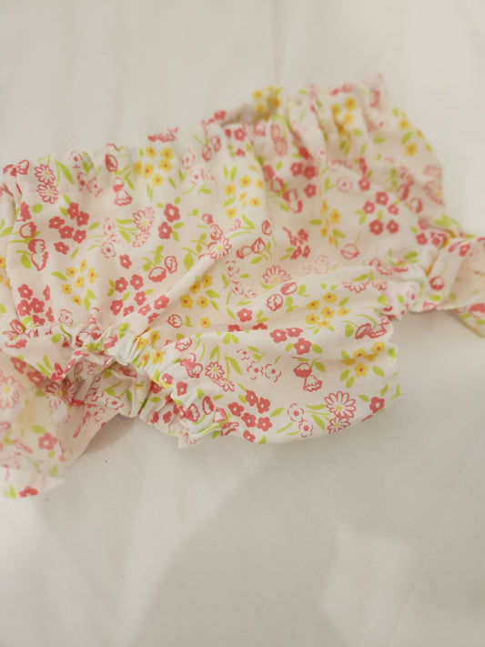 Fancy Floral Frill Bloomers