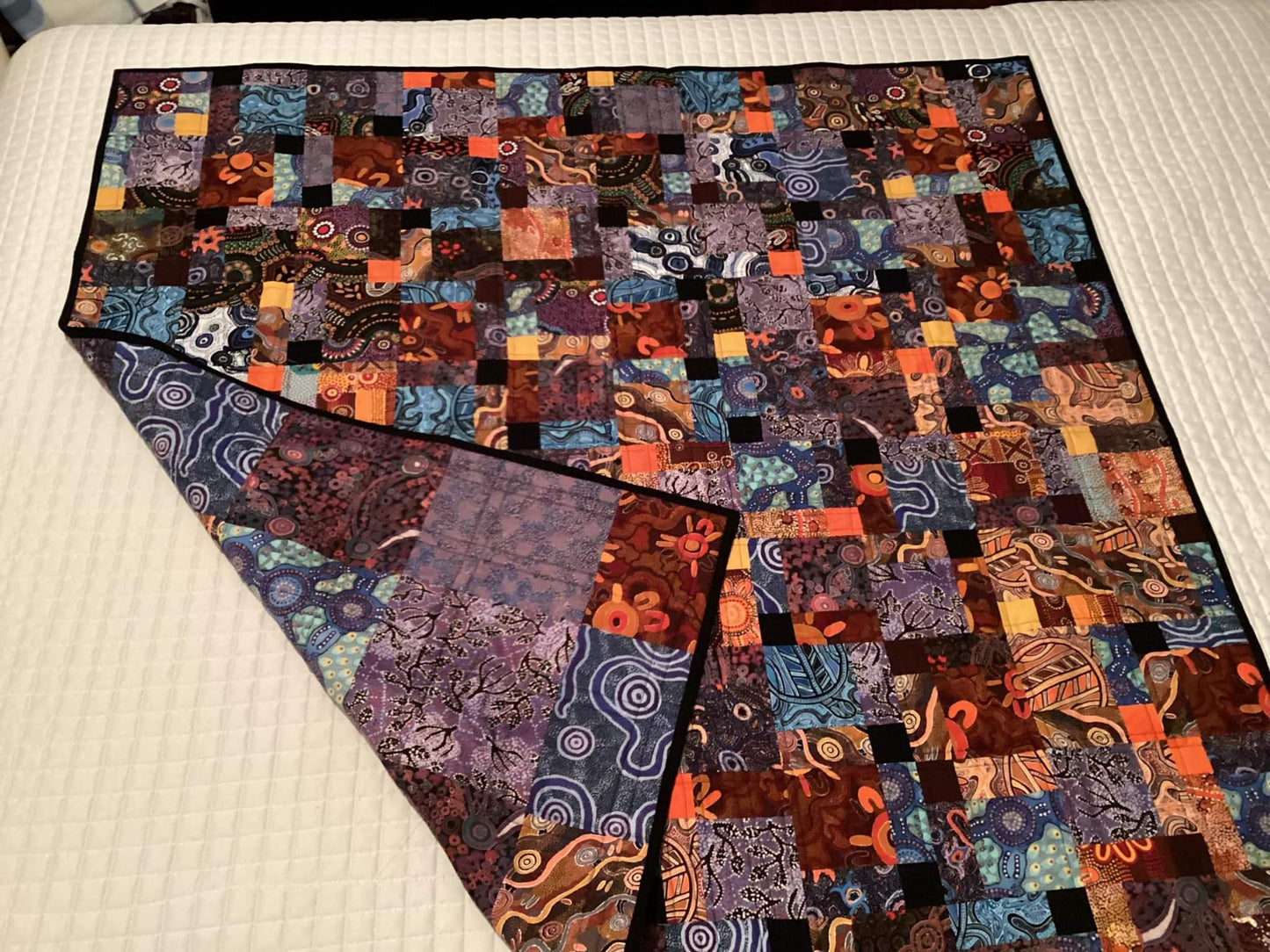 Indigenous Cot Quilt Large