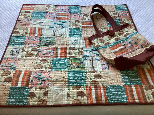 Aussie Animals Cot Quilt